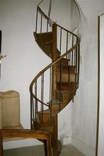 escalier colimaçon, chêne vers 1800