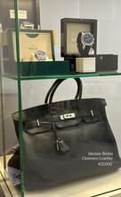 Hermès Birkin 40 en cuir Taurillon Clémence de couleur noire sur palladium, 2011 naked and mint condition 