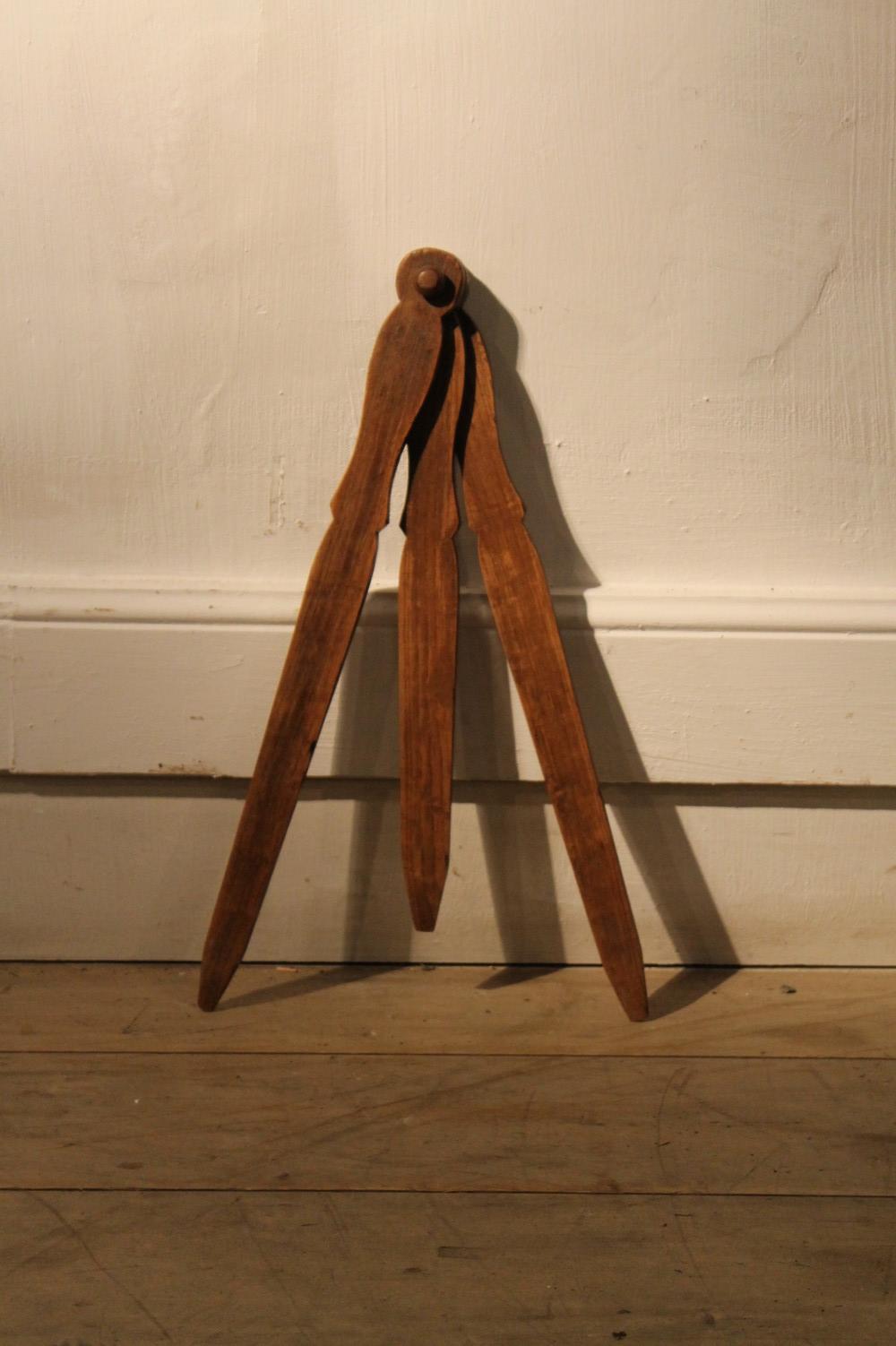 wooden draftsman tool